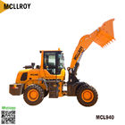 0.35mpa Front End Wheel Loader YN4102 Powered Supercharged 76kw For Construction