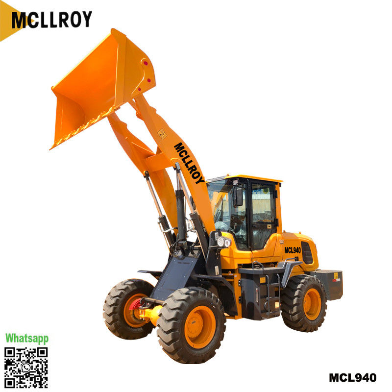 0.35mpa Front End Wheel Loader YN4102 Powered Supercharged 76kw For Construction
